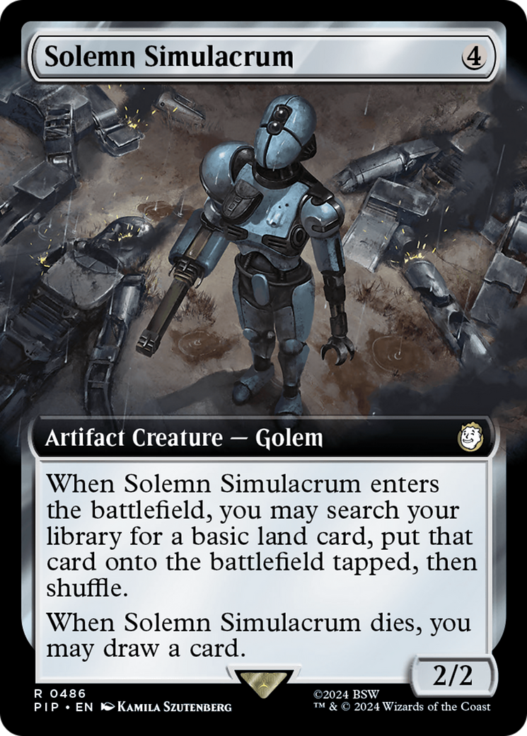 Solemn Simulacrum (Extended Art) [Fallout] | Anubis Games and Hobby