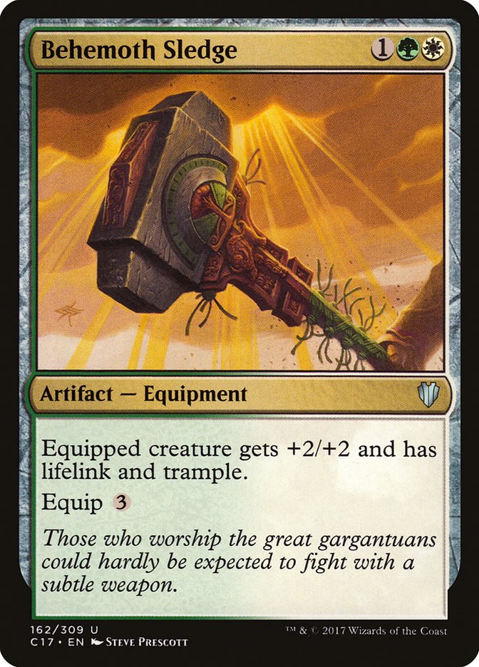 Behemoth Sledge [Commander 2017] | Anubis Games and Hobby