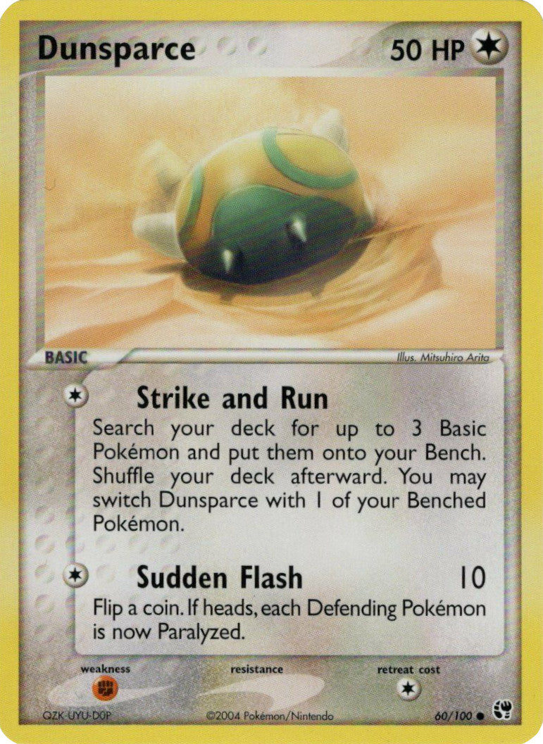 Dunsparce (60/100) [EX: Battle Stadium] | Anubis Games and Hobby