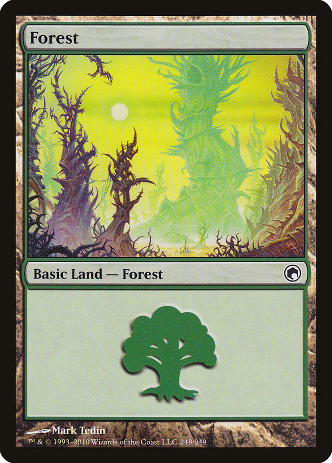 Forest (248) [Scars of Mirrodin] | Anubis Games and Hobby