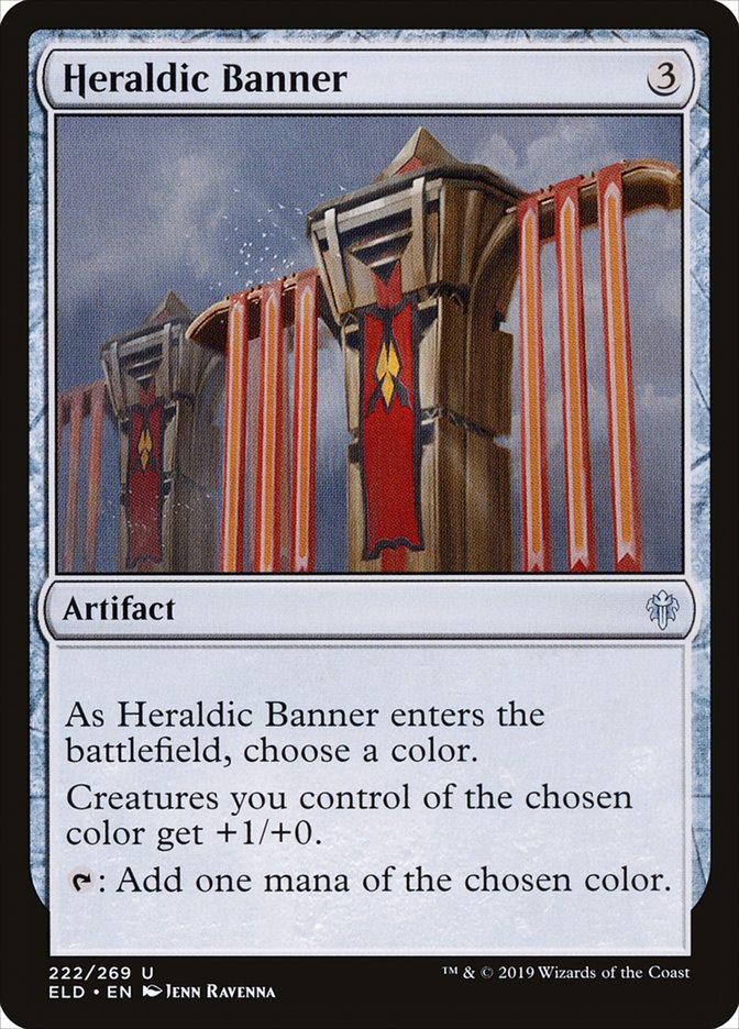 Heraldic Banner [Throne of Eldraine] | Anubis Games and Hobby