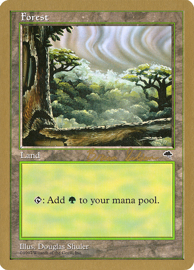 Forest (bs349) (Brian Selden) [World Championship Decks 1998] | Anubis Games and Hobby