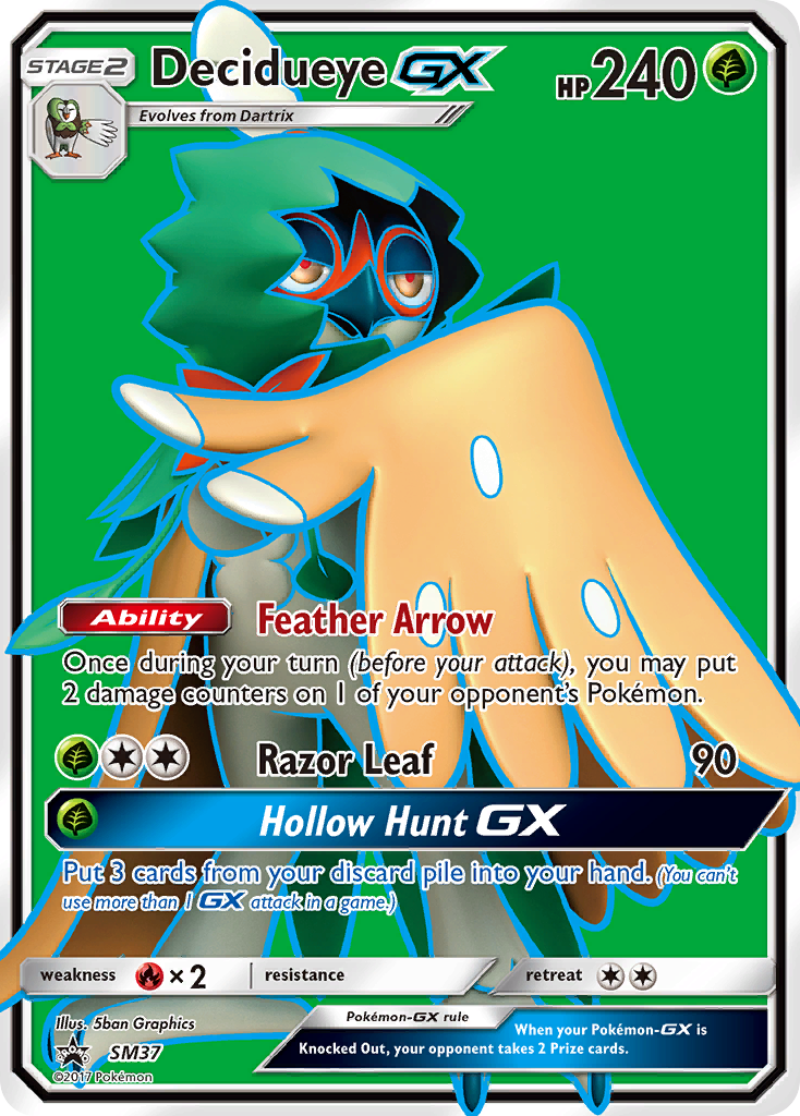 Decidueye GX (SM37) [Sun & Moon: Black Star Promos] | Anubis Games and Hobby