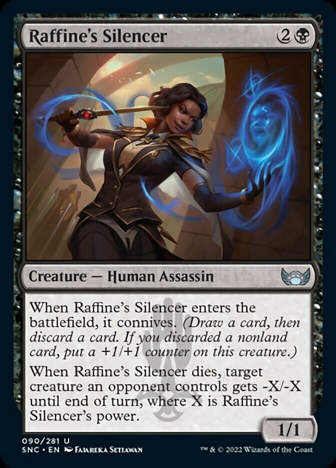 Raffine's Silencer [Streets of New Capenna] | Anubis Games and Hobby