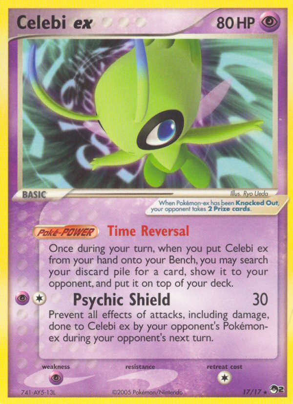 Celebi ex (17/17) [POP Series 2] | Anubis Games and Hobby