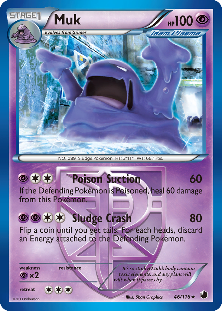 Muk (46/116) [Black & White: Plasma Freeze] | Anubis Games and Hobby