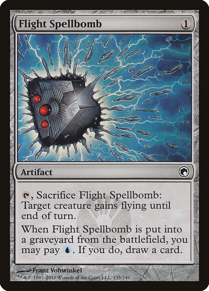 Flight Spellbomb [Scars of Mirrodin] | Anubis Games and Hobby