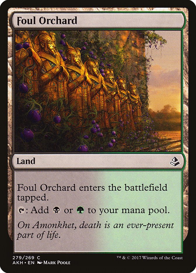 Foul Orchard [Amonkhet] | Anubis Games and Hobby