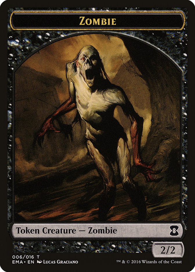 Zombie Token [Eternal Masters Tokens] | Anubis Games and Hobby