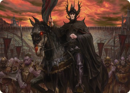 The Mouth of Sauron Art Card [The Lord of the Rings: Tales of Middle-earth Art Series] | Anubis Games and Hobby