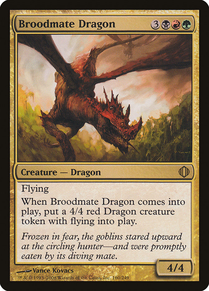 Broodmate Dragon [Shards of Alara] | Anubis Games and Hobby