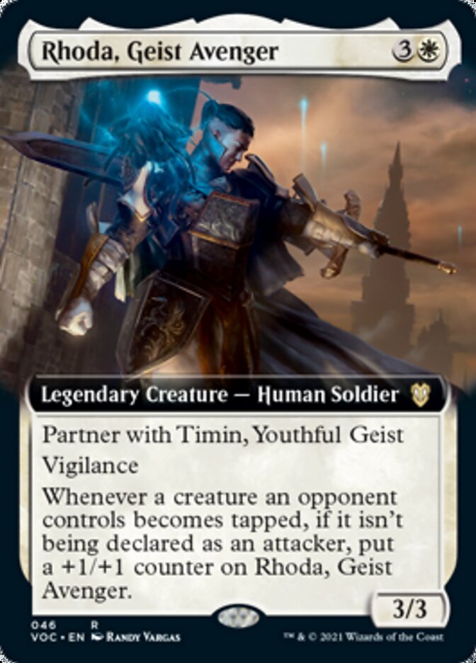 Rhoda, Geist Avenger (Extended Art) [Innistrad: Crimson Vow Commander] | Anubis Games and Hobby