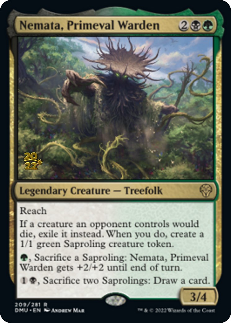 Nemata, Primeval Warden [Dominaria United Prerelease Promos] | Anubis Games and Hobby