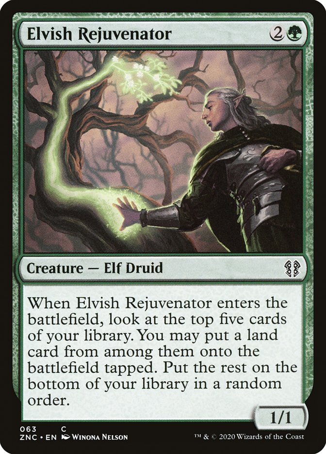 Elvish Rejuvenator [Zendikar Rising Commander] | Anubis Games and Hobby