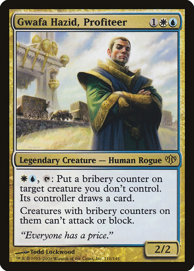 Gwafa Hazid, Profiteer [Conflux] | Anubis Games and Hobby