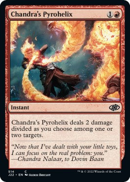 Chandra's Pyrohelix [Jumpstart 2022] | Anubis Games and Hobby