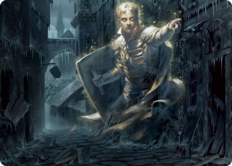 Dennick, Pious Apparition Art Card [Innistrad: Midnight Hunt Art Series] | Anubis Games and Hobby