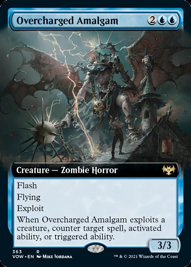 Overcharged Amalgam (Extended Art) [Innistrad: Crimson Vow] | Anubis Games and Hobby