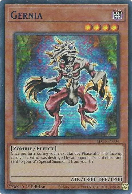 Gernia (Blue) [LDS3-EN004] Ultra Rare | Anubis Games and Hobby