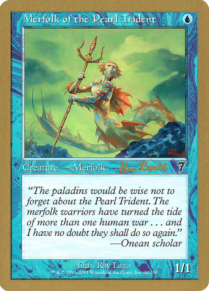 Merfolk of the Pearl Trident (Alex Borteh) [World Championship Decks 2001] | Anubis Games and Hobby