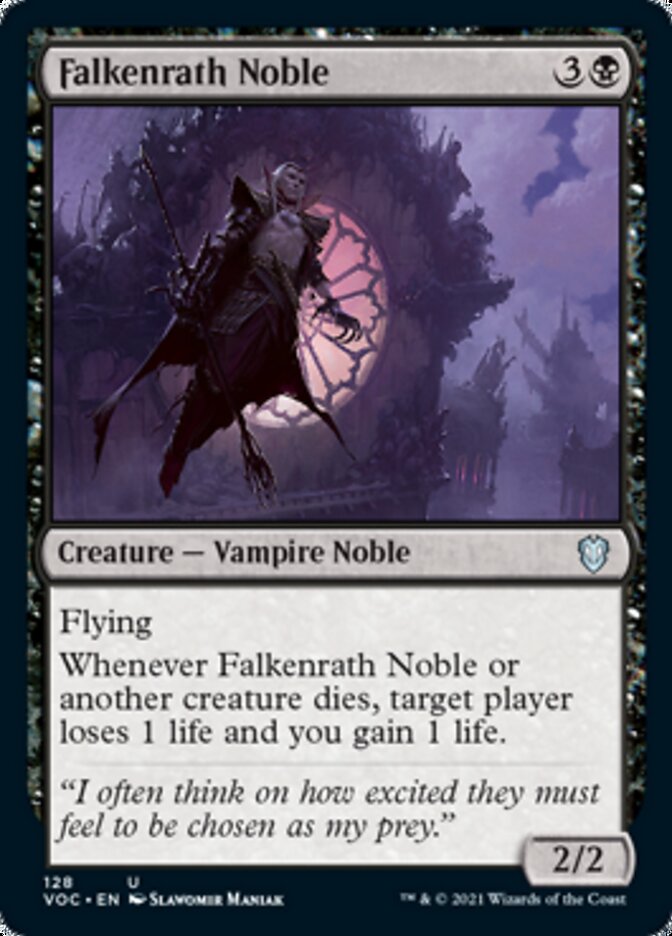 Falkenrath Noble [Innistrad: Crimson Vow Commander] | Anubis Games and Hobby