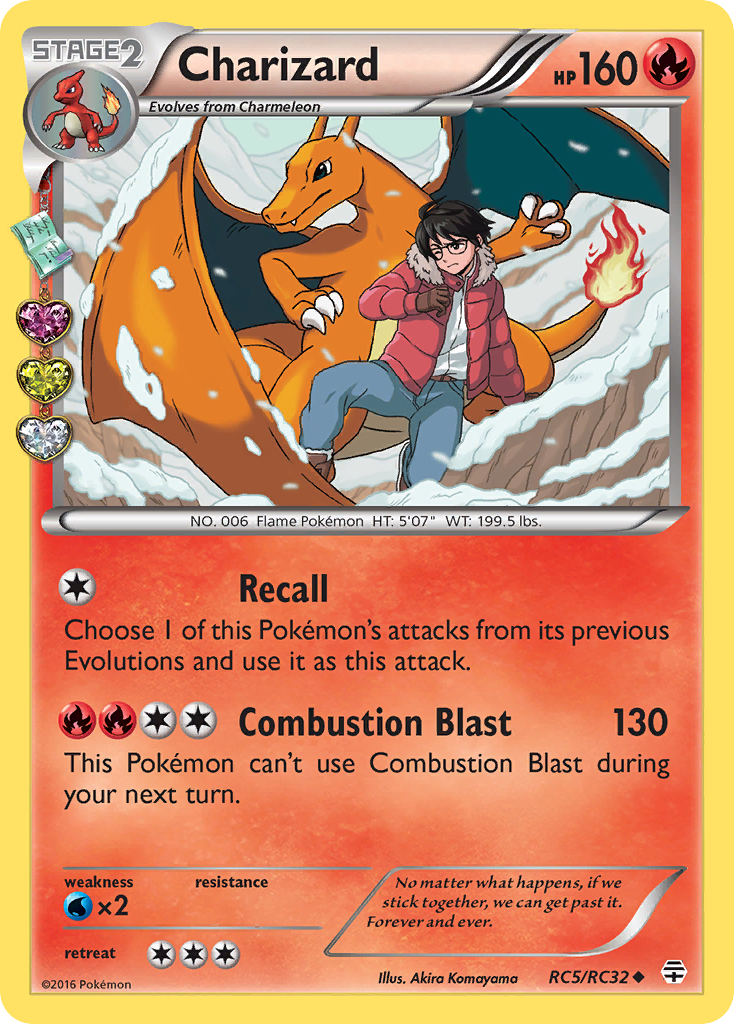 Charizard (RC5/RC32) [XY: Generations] | Anubis Games and Hobby