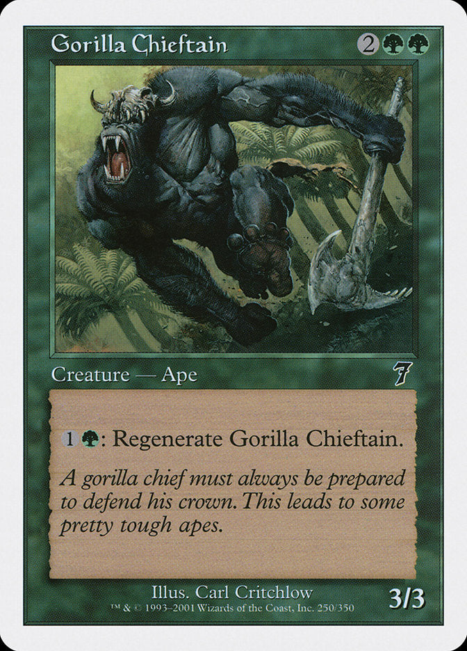 Gorilla Chieftain [Seventh Edition] | Anubis Games and Hobby