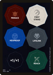 Punch Card Token (001 // 002) - Thick Stock [Ikoria: Lair of Behemoths Tokens] | Anubis Games and Hobby