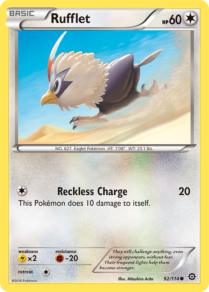 Rufflet (92/114) [XY: Steam Siege] | Anubis Games and Hobby