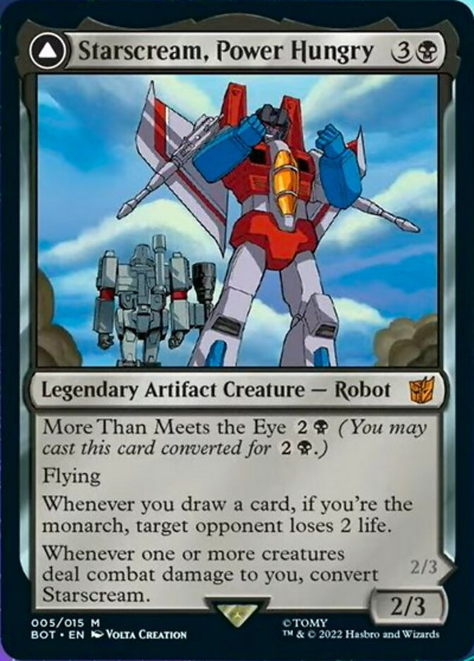 Starscream, Power Hungry // Starscream, Seeker Leader [Transformers] | Anubis Games and Hobby