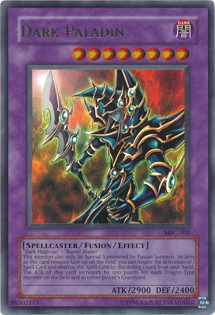 Dark Paladin (Reprint Artwork) [MFC-105] Ultra Rare | Anubis Games and Hobby