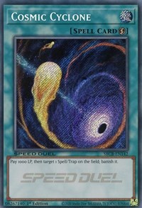 Cosmic Cyclone (Secret) [SBCB-EN142] Secret Rare | Anubis Games and Hobby