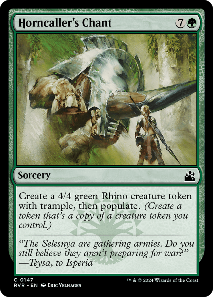 Horncaller's Chant [Ravnica Remastered] | Anubis Games and Hobby