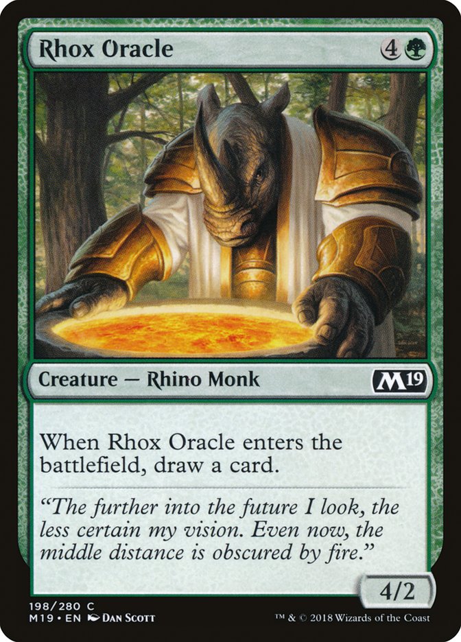 Rhox Oracle [Core Set 2019] | Anubis Games and Hobby