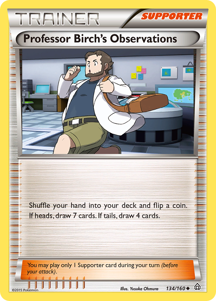 Professor Birch's Observations (134/160) [XY: Primal Clash] | Anubis Games and Hobby