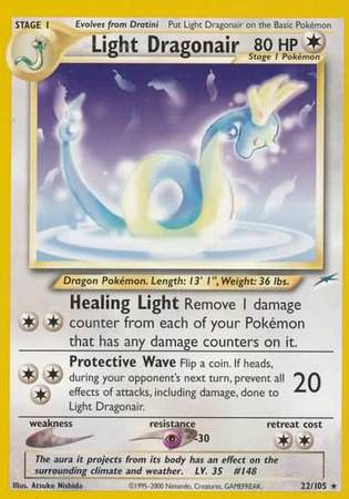 Light Dragonair (22/105) [Neo Destiny Unlimited] | Anubis Games and Hobby