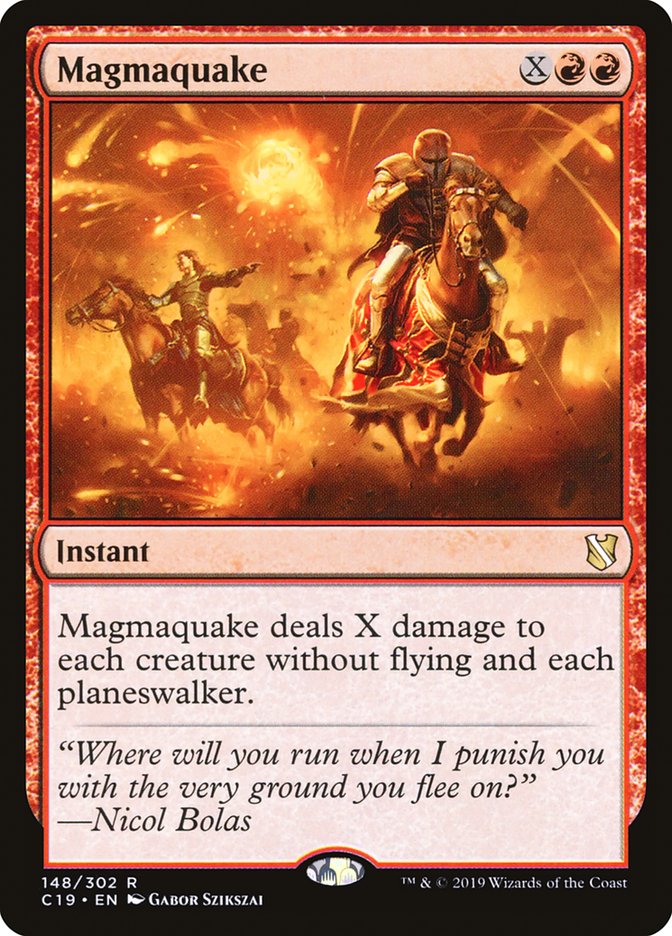 Magmaquake [Commander 2019] | Anubis Games and Hobby