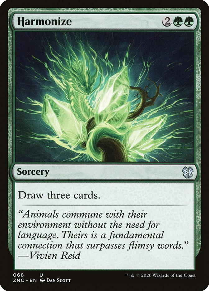 Harmonize [Zendikar Rising Commander] | Anubis Games and Hobby