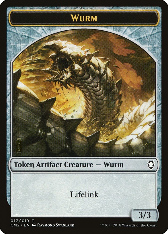 Wurm Token (017/019) [Commander Anthology Volume II Tokens] | Anubis Games and Hobby