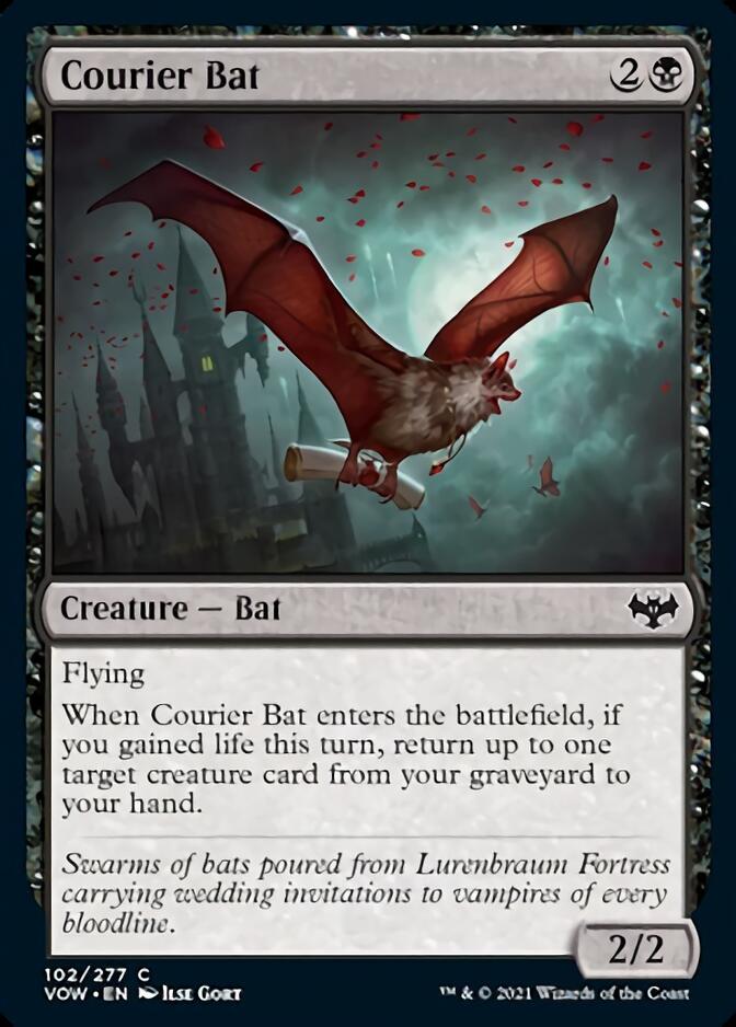 Courier Bat [Innistrad: Crimson Vow] | Anubis Games and Hobby