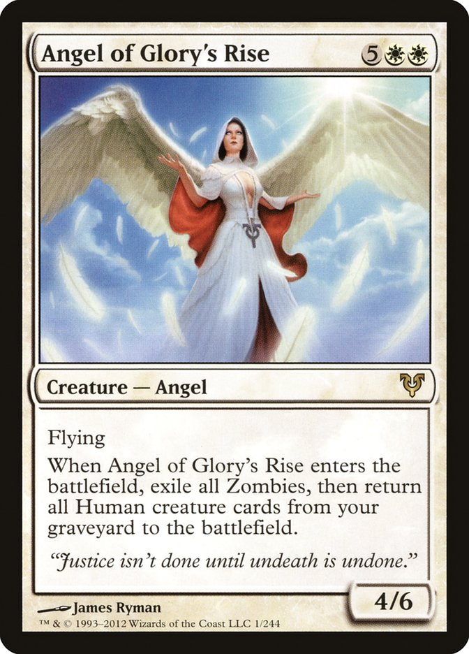 Angel of Glory's Rise [Avacyn Restored] | Anubis Games and Hobby
