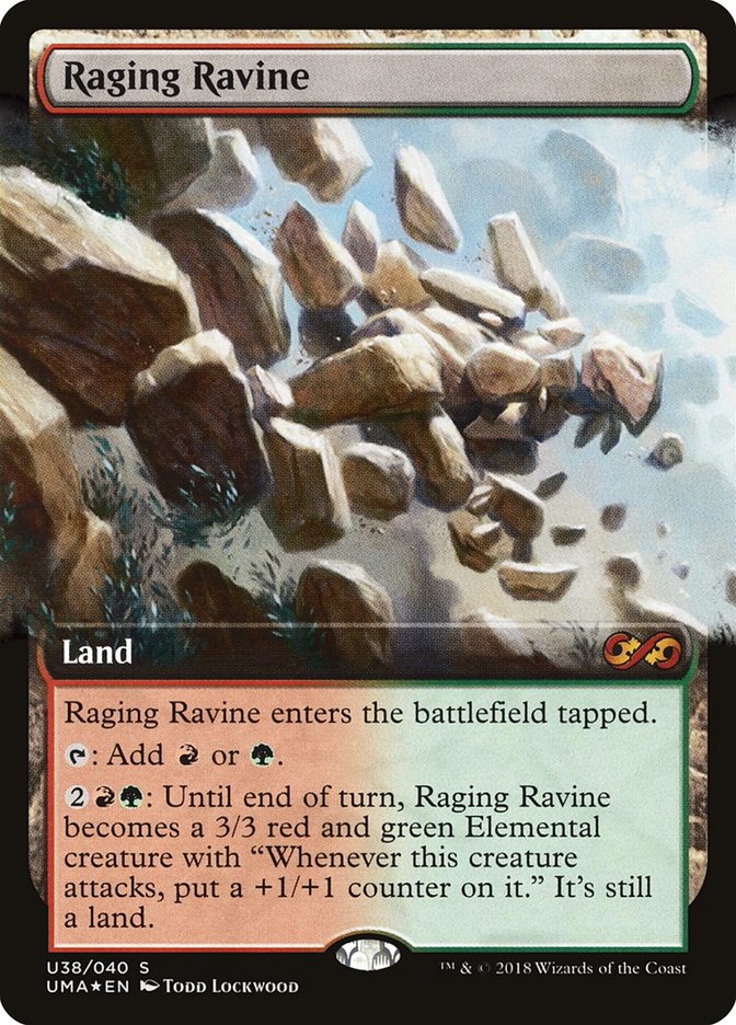 Raging Ravine (Topper) [Ultimate Masters Box Topper] | Anubis Games and Hobby