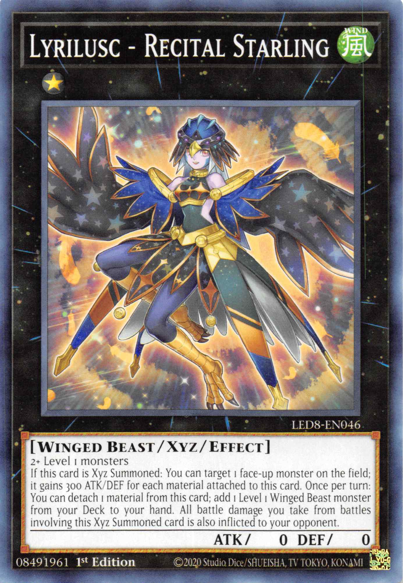 Lyrilusc - Recital Starling [LED8-EN046] Common | Anubis Games and Hobby