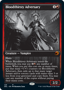 Bloodthirsty Adversary [Innistrad: Double Feature] | Anubis Games and Hobby