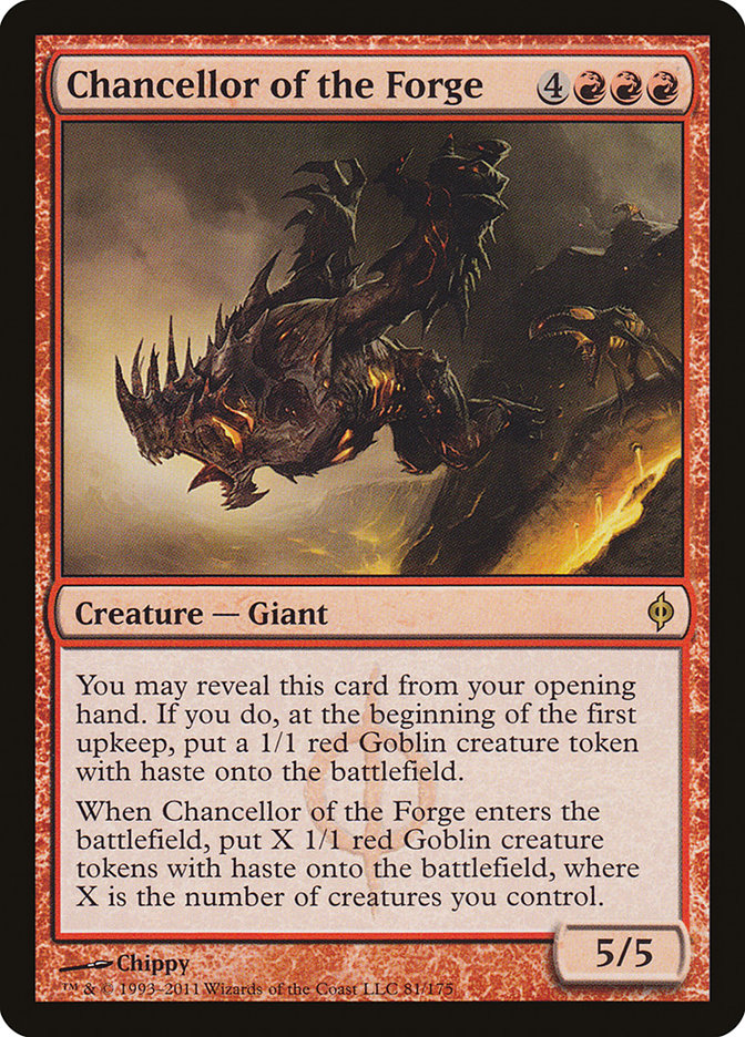 Chancellor of the Forge [New Phyrexia] | Anubis Games and Hobby