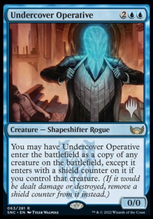 Undercover Operative (Promo Pack) [Streets of New Capenna Promos] | Anubis Games and Hobby