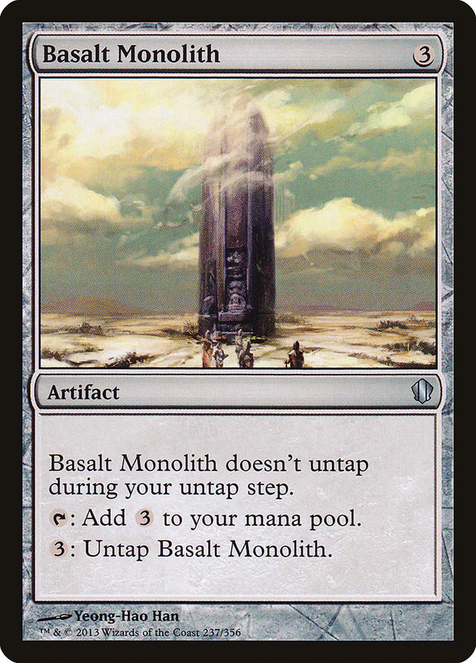 Basalt Monolith [Commander 2013] | Anubis Games and Hobby