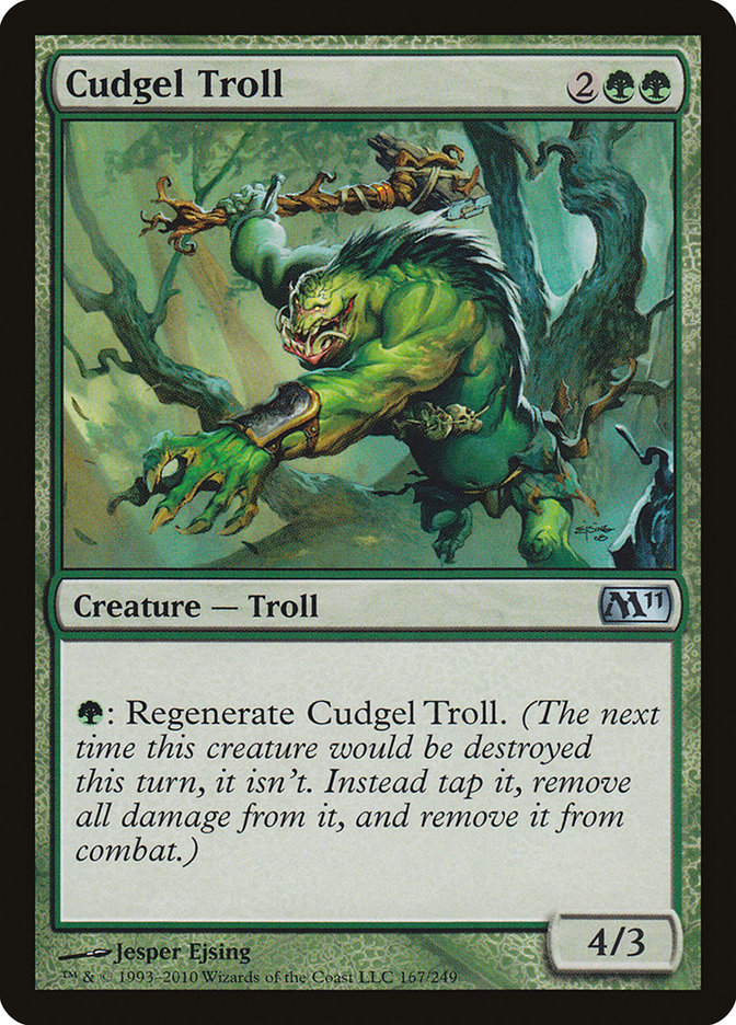 Cudgel Troll [Magic 2011] | Anubis Games and Hobby