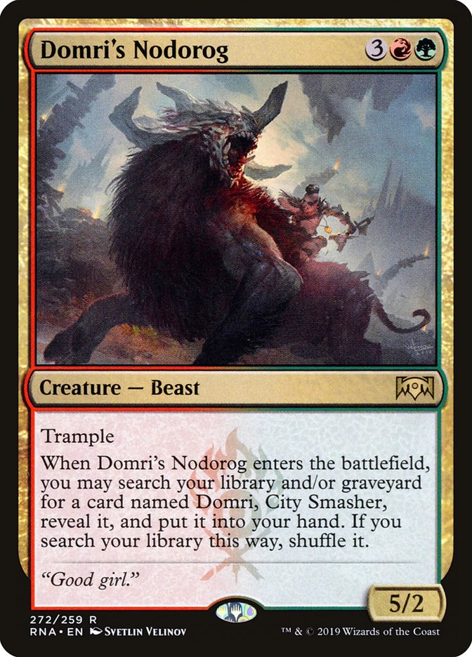 Domri's Nodorog [Ravnica Allegiance] | Anubis Games and Hobby