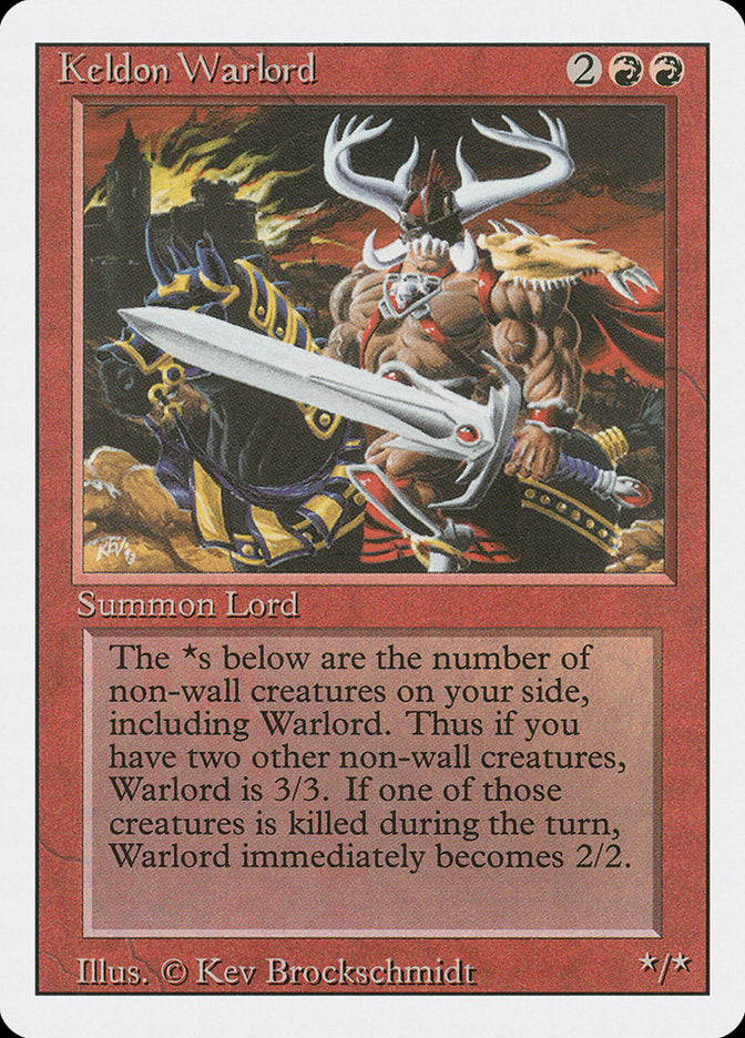 Keldon Warlord [Revised Edition] | Anubis Games and Hobby